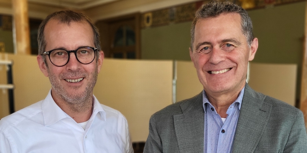 HSR-Absolvent Ralph Brändle (l.) folgt in der Linthkommission auf Michael Eugster als Vertreter des Kantons St.Gallen und Vizepräsident.