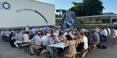 Bei wunderbarem Wetter trafen sich 140 WPO Mitglieder zum Sommeranlass