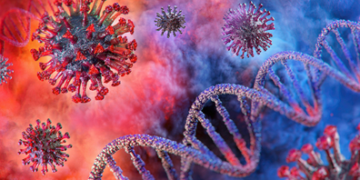 Der Covid-19-Virus ist leicht mutiert (Symbolbild: Shutterstock)