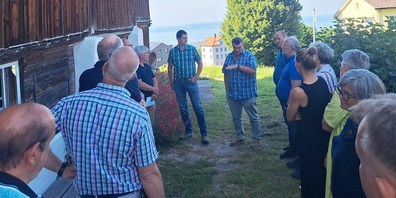 Museumsführung im Museum Wolfhalden