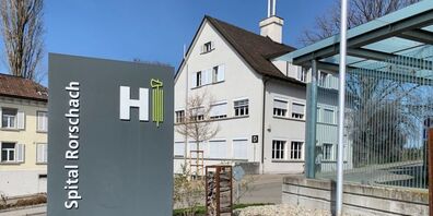 Das bestehenden Spitalgebäude an der Heidenerstrasse 11 