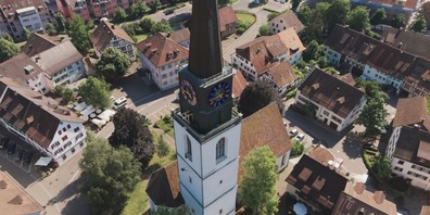 Der Bülacher Kirchturm fotografiert von  Ivan Schnoz