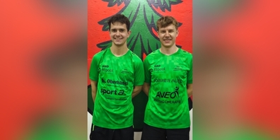 Die beiden Akteure.