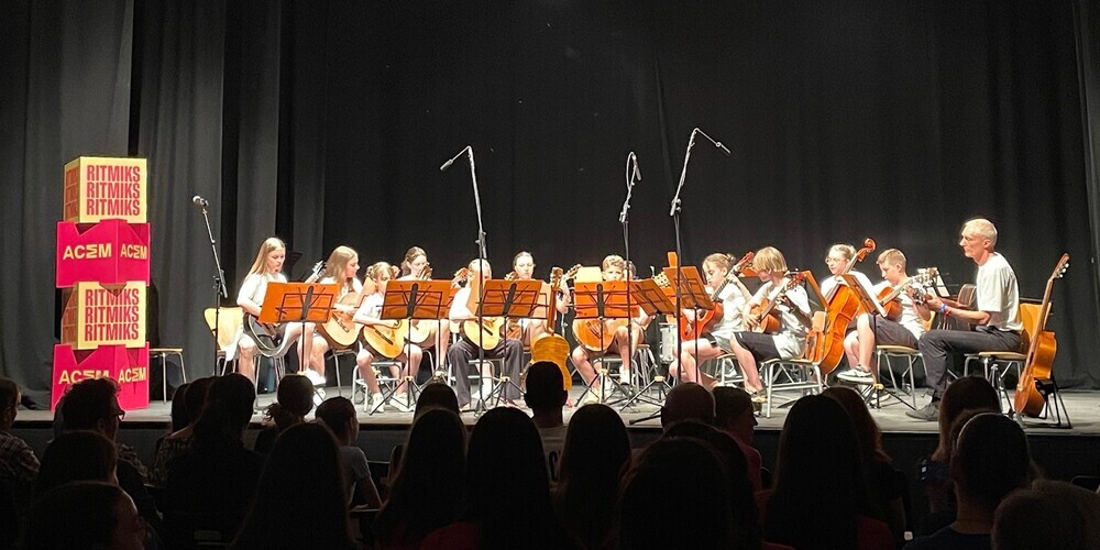 Das Gitarrenensemble Flying Notes wird beim Sommerkonzert auftreten.