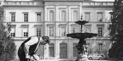 Auch in der "Heil- und Pflegeanstalt Königsfelden" im Kanton Aargau wurden an Patienten ohne deren Einverständnis nicht zugelassene Medikamente getestet. Die Archivaufnahme stammt aus dem Jahr 1962.