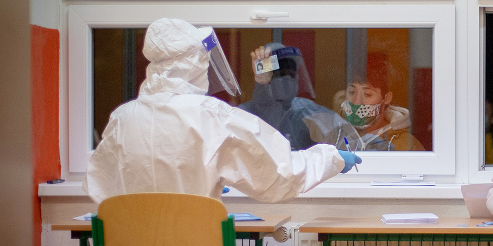 Schutzmasken zur Vorbeugung einer Corona-Ansteckung.