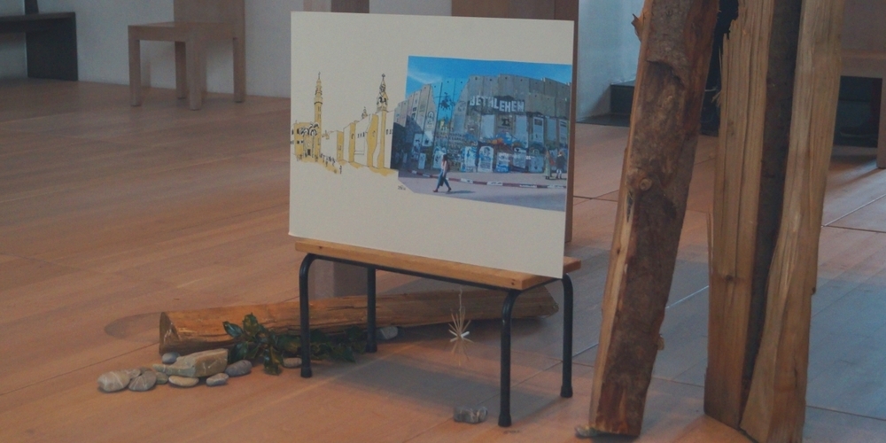 Das Hauptbild zum Adventsprojekt «Nach Bethlehem aufbrechen» in Jona.