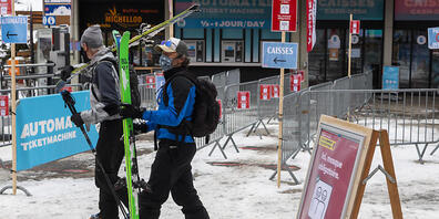 Das Bundesamt für Gesundheit hat am Mittwoch Britinnen und Briten in der Schweiz per SMS über die angeordnete Quarantäne informiert. Offenbar sollen einige davon in Verbier VS in den Skiferien sein. (Archivbild)