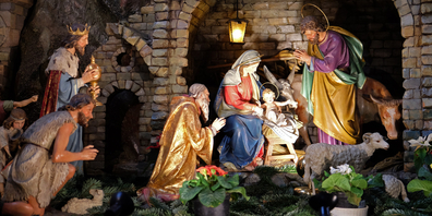 Die Krippen geben die Weihnachtsgeschichte bildlich wieder (Bild: shutterstock)