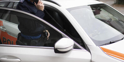 Der 19-jährige Schweizer floh auf seinem Motorrad zuerst vor der Polizei, wurde dann aber trotzdem gefasst. (Archivbild)