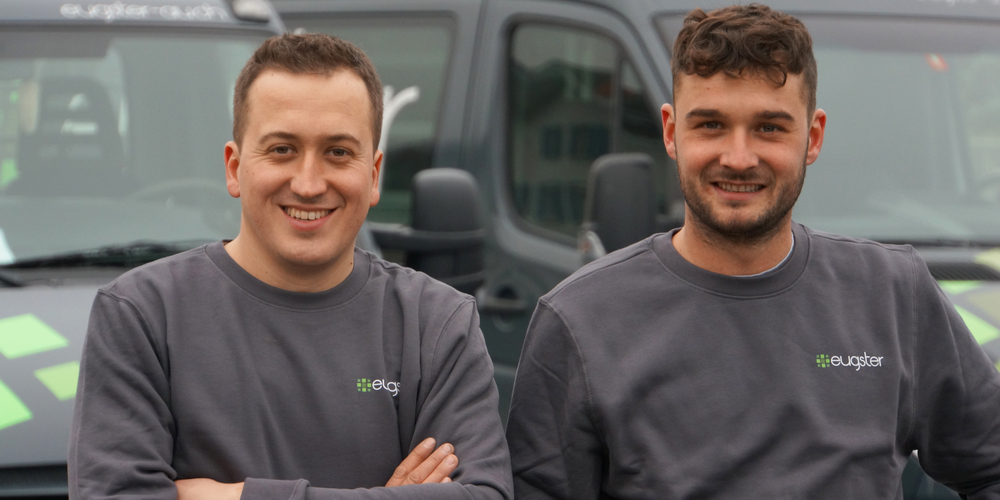 Daniel und Stefan Eugster starten gemeinsam durch (Bild: zVg)