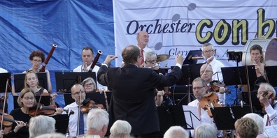 Sommerkonzert Orchester con brio. Hingehen und geniessen. 