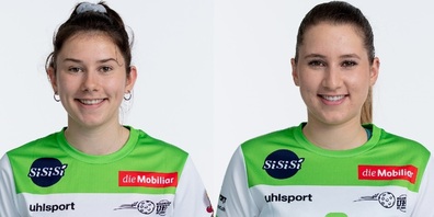 Alicia Göldi (links) und Cédrine Göldi (rechts)