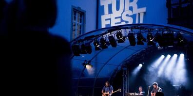 Das St. Galler Kulturfestival mit seiner Bühne im stimmungsvollen Innenhof des Museums am Rand des Stadtparks startet am 1. Juli. (Archivbild)