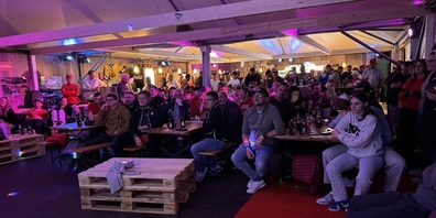 Einmaliges Public Viewing im Thurgauer Dörfli Weinfelden.