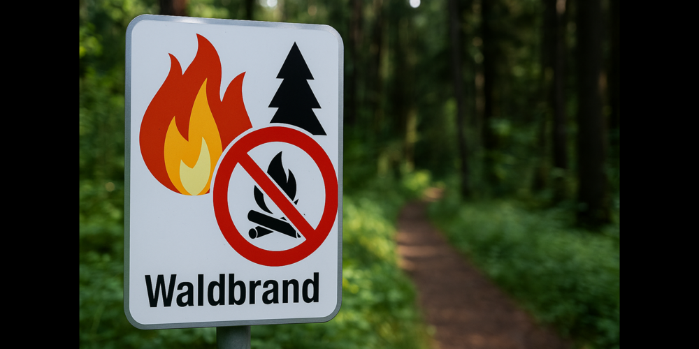 Waldbrandgefahr in Schaffhausen. Dies vermeldet der Kanton Schaffhausen.
