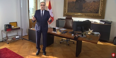 Guy Parmelin: «Wir haben ein dunkles Jahr hinter uns»