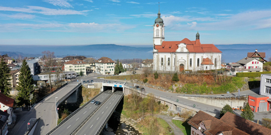 Das Tunnel der H8 in Schindellegi muss saniert werden.