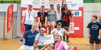 Impressionen der Special Olympics Regional Games am 28. Juni 2025 in Rapperswil-Jona.