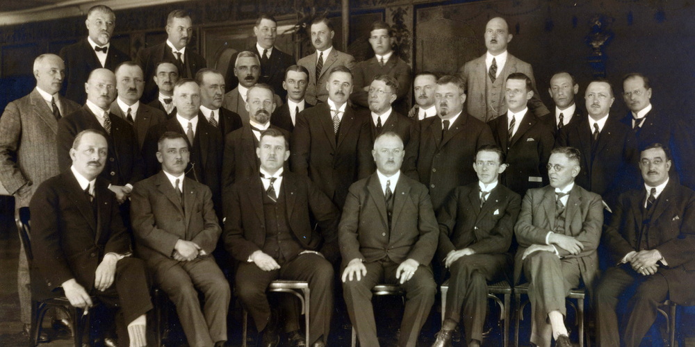 Das «Gründungs-Team» des Rotary Clubs St.Gallen 