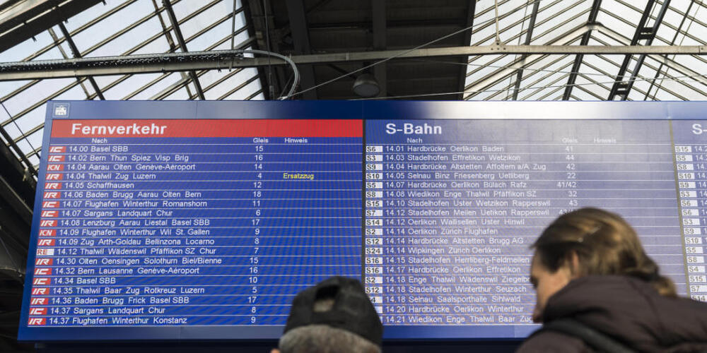 Auf der IC-Strecke Zürich-Stuttgart kommt es oft zu Verspätungen. Ersatzzüge ab Schaffhausen sollen die Situation nun verbessern. (Symbolbild)
