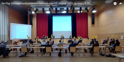 In voller Harmonie einstimmig für den Beitrag ans Gesangsfest 2022.