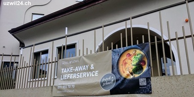 Restaurant Hotel Uzwil bietet Take-away und Lieferservice an.