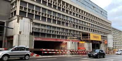 Auf dieser Baustelle passierte der Unfall