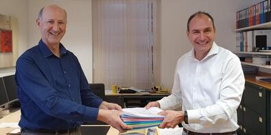 Rechts: Hans-Peter Eisenring, Links: Raffael Gemperle