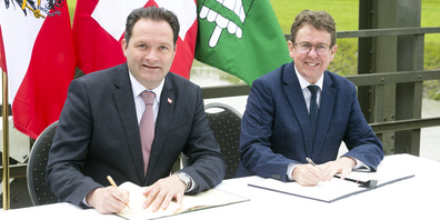 Norbert Totschnig und Albert Rösti