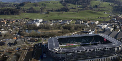 Während der Spiele der Frauen-EM gilt rund um das Stadion in St. Gallen ein Flugverbot für Drohnen. (Archivbild)