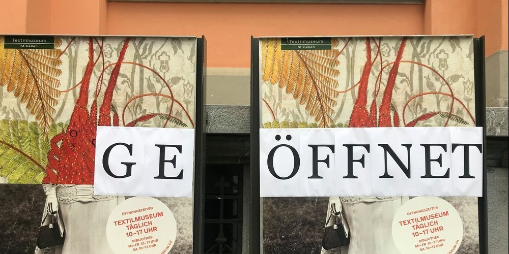 Als das Textilmuseum noch geöffnet war. (Bild: Miryam Koc)