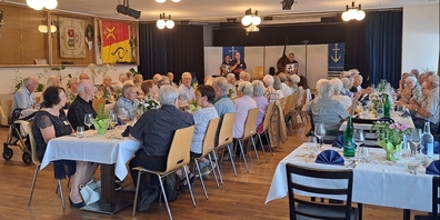 Zahlreiche Jubilarinnen und Jubilare feierten im Restaurant Seehof.