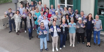 40 Mitwirkende von auf und hinter der Bühne nahmen am Kick-off für die «Frau Luna» im Hombrechtikon teil.