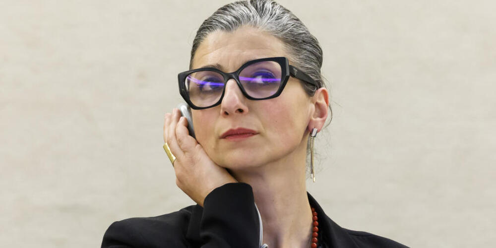 Francesca Albanese, Uno-Sonderbauftragte für die besetzten palästinensischen Gebiete, soll am Freitag in Zürich auftreten. Dagegen regt sich nun Widerstand. (Archivbild)