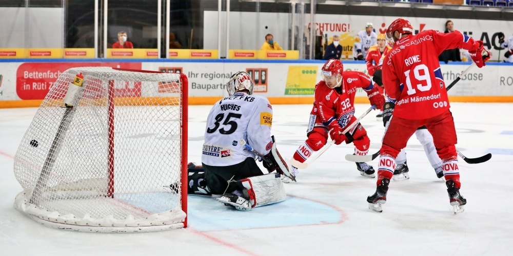 Die SCRJ Lakers zeigten heute in Fribourg zu wenig Zug aufs Tor und kassierten eine weitere Niederlage. (Bild: Thomas Oswald, Archiv)