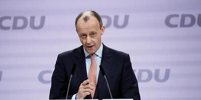 Der frühere Vorsitzende der Unionsfraktion und Kandidat um den Parteivorsitz, Friedrich Merz, spricht beim digitalen Bundesparteitag der CDU. Foto: Michael Kappeler/dpa