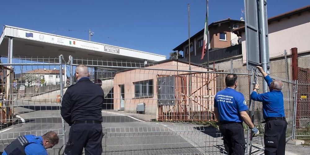 Schon im März 2020 hat das Tessin die kleinen Grenzübergänge wie jenen in San Pietro di Stabio geschlossen. (Archivbild)