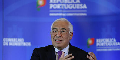Antonio Costa, Premierminister von Portugal, kündigt wegen stark steigender Corona-Zahlen einen harten Lockdown an. Foto: Armando Franca/AP/dpa