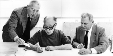 Jürg Janett – Eugène Ionesco – Franz Larese, 1983, Foto: Franziska Messner-Rast
