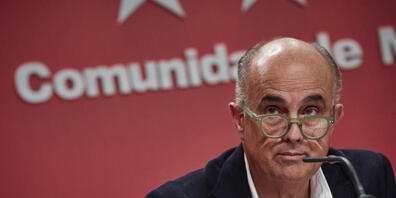 Antonio Zapatero, stellvertretender regionaler Gesundheitsminister von Madrid. Foto: Europa Press/J. HellÌn. Pool/EUROPA PRESS/dpa