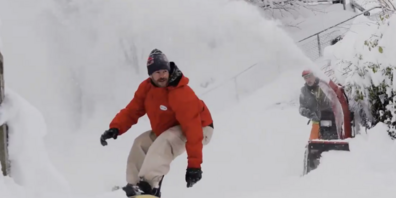Markus Keller wurde 2003 Weltmeister in der Halfpipe bei der Snowboard-Weltmeisterschaft am Kreischberg – nun raste er durch St.Gallen.