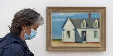 Die Ausstellung mit Werken von Edward Hopper lockte 2020 trotz Corona-Lockdown 255'000 Besucherinnen und Besucher in die Fondation Beyeler.