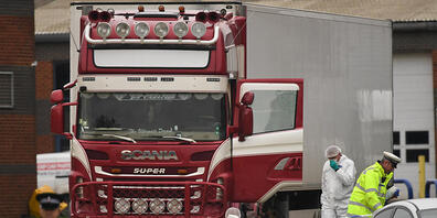 ARCHIV - Nach dem Fund von 39 toten Vietnamesen in einem Kühllaster hat ein britisches Gericht zwei Männer wegen Totschlags und Menschenhandels verurteilt. Foto: Stefan Rousseau/PA Wire/dpa