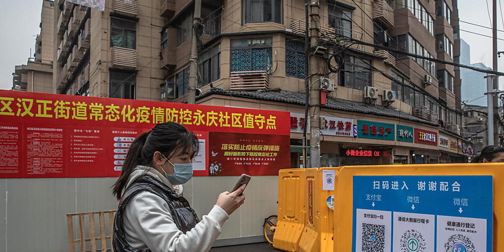 Heute Samstag jährt sich die Abriegelung der chinesischen Stadt Wuhan nach dem Ausbruch der Corona-Pandemie. (Archivbild)