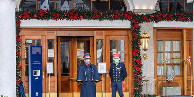 Das Badrutts Palace Hotel in St. Moritz steht bis am Mittwoch unter Quarantäne. (Archivbild)