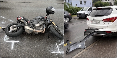 An den Fahrzeugen entstand Sachschaden im Wert von insgesamt rund 15'000 Franken.
