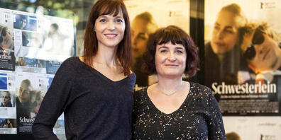 Ihr Film "Schwesterlein" ist nicht nur für einen Oscar, sondern auch für sechs Schweizer Filmpreise nominiert: Véronique Reymond und  Stéphanie Chuat.