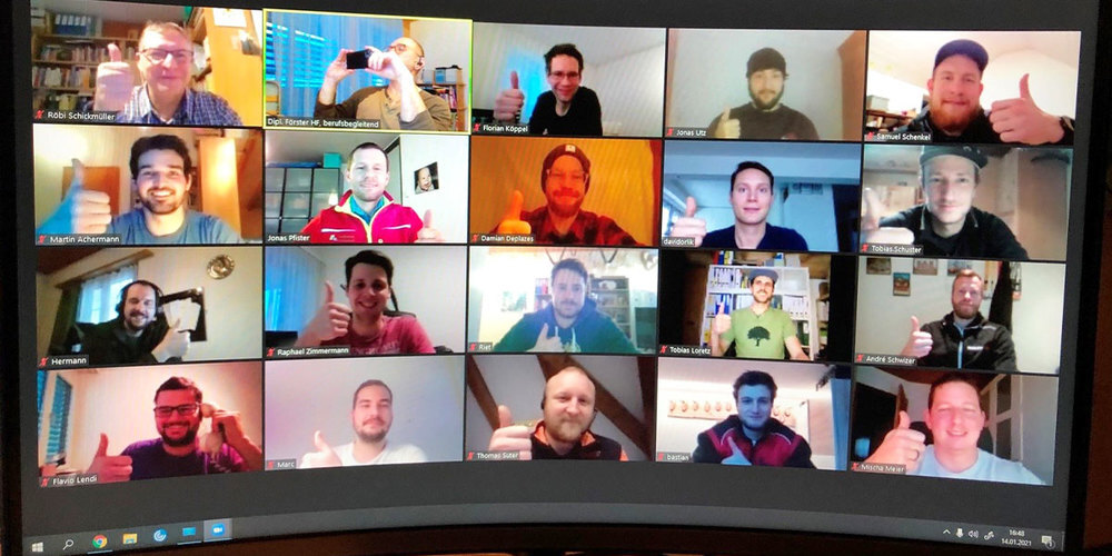 Försterlehrgang im Fernunterricht. 