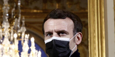 «Willkommen zurück»: Frankreichs Präsident Emmanuel Macron. Foto: Christian Hartmann/POOL Reuter/AP/dpa